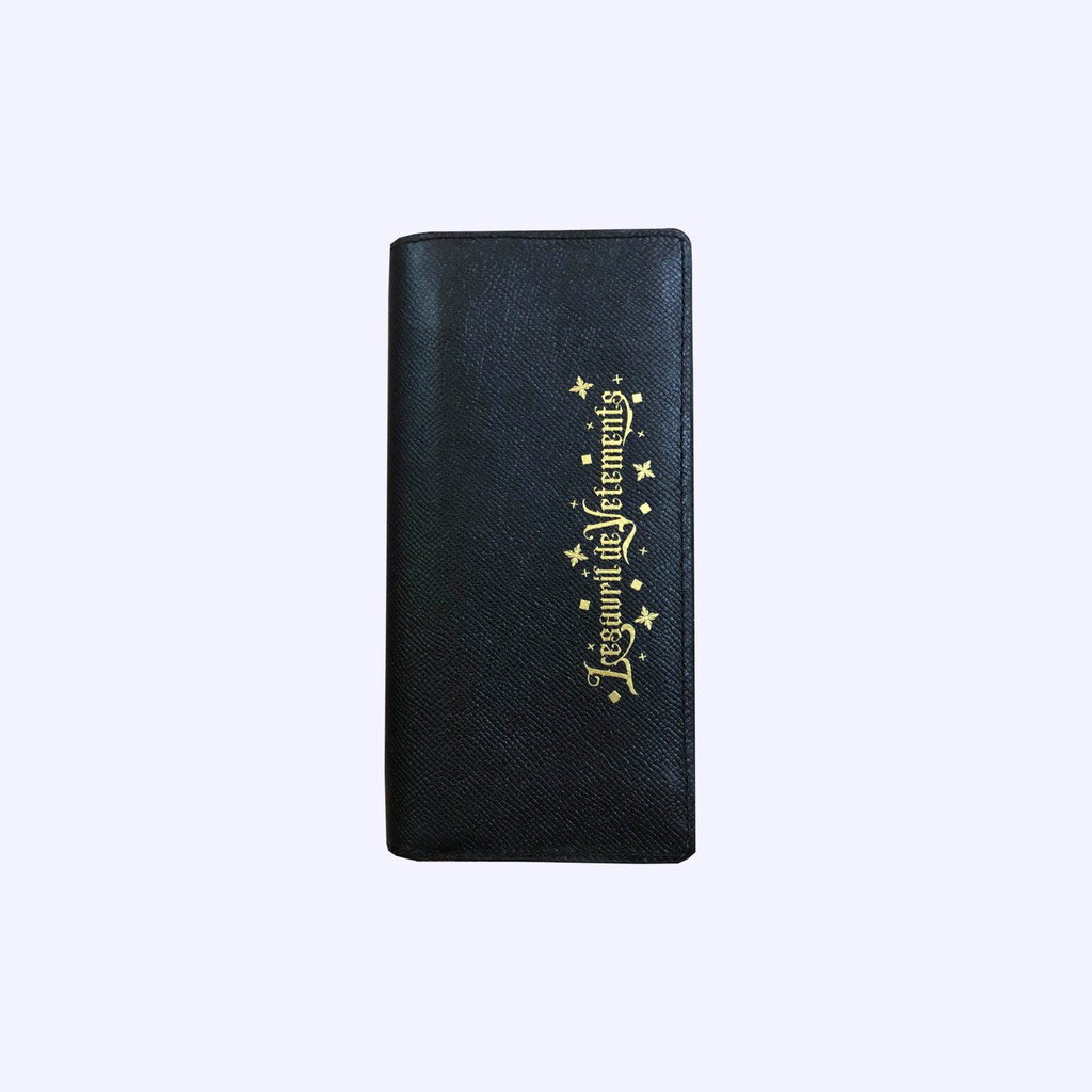 Black Twinkle Long Wallet