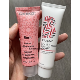 Mặt nạ ủ tóc, phục hồi tóc hư tổn amika &briogeo 30ml; hsd 2024