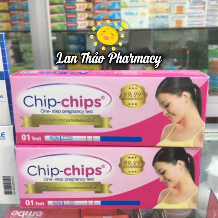 CHE TÊN  QUE THỬ THAI CHIP CHIPS CHÍNH HÃNG CHO KẾT QUẢ CHÍNH XÁC NHANH