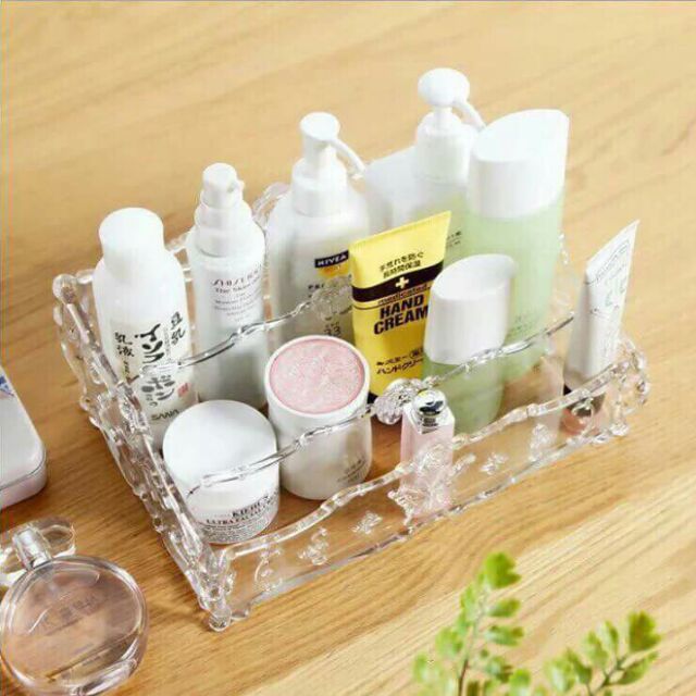 Kệ trang điểm nhựa Mica