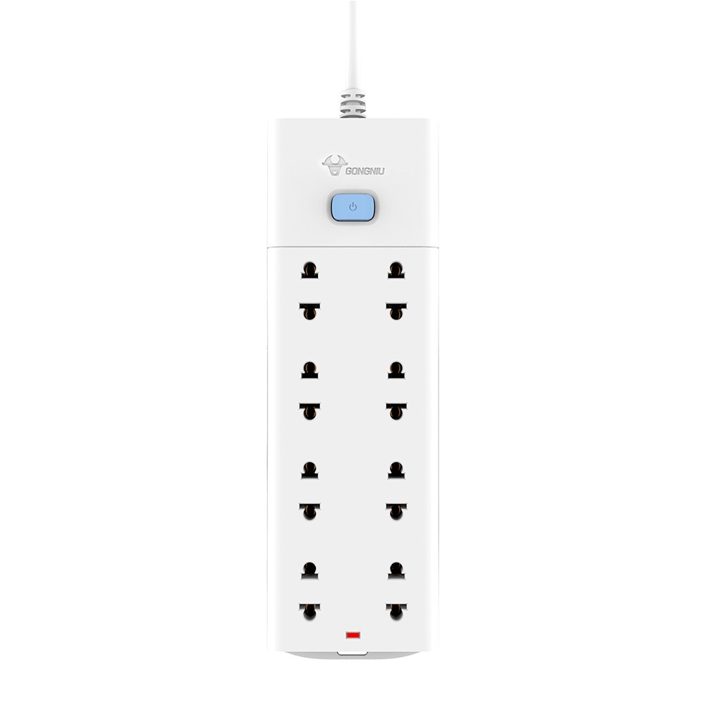 Ổ cắm điện chất lượng cao GONGNIU - Ổ cắm điện 3 lỗ 4 lỗ 6 lỗ 8 lỗ - Chiều dài 3m/5m - Có công tắc Bảo hành 3 năm