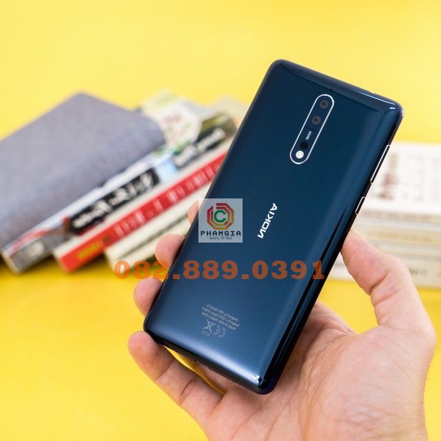 Dán PPF Nokia 8 loại bóng, nhám dành cho màn hình, mặt lưng siêu bảo vệ