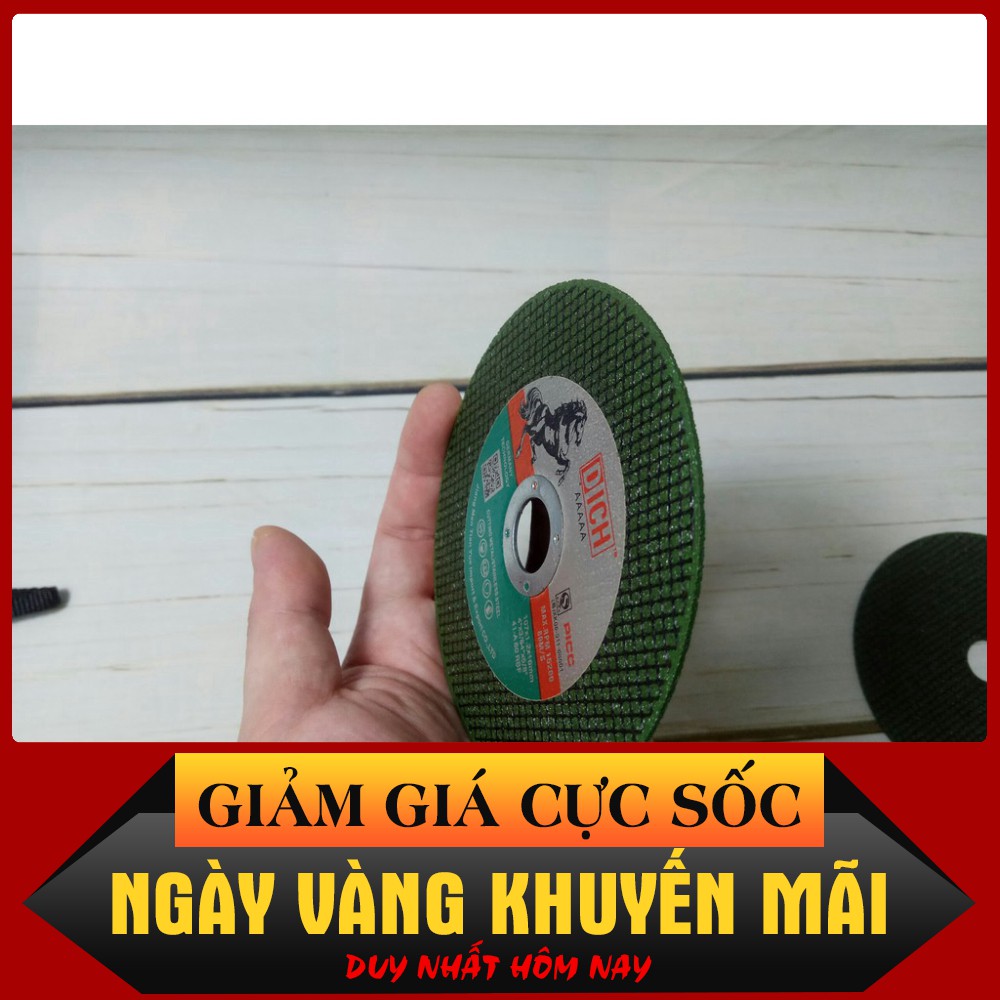 [HÀNG CHÍNH HÃNG] [ ẢNH THẬT]   ĐÁ CẮT 100MM NGỰA XANH 1 HỘP 50 VIÊN  [CHO KHÁCH XEM HÀNG]