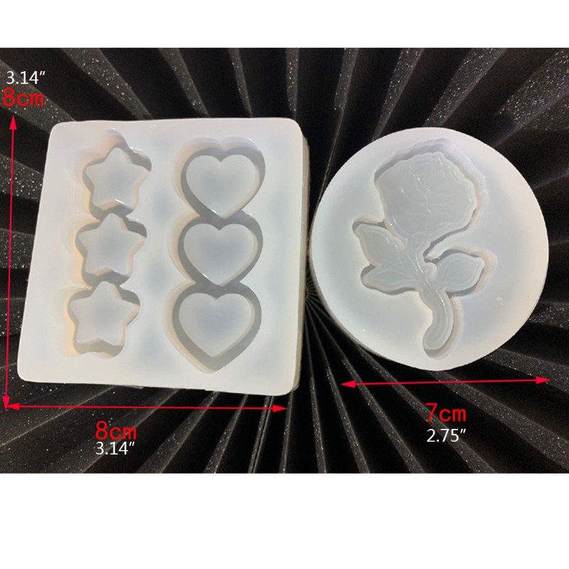 Khuôn cát DIY với chất liệu nhựa resin tiện dụng họa tiết đa dạng