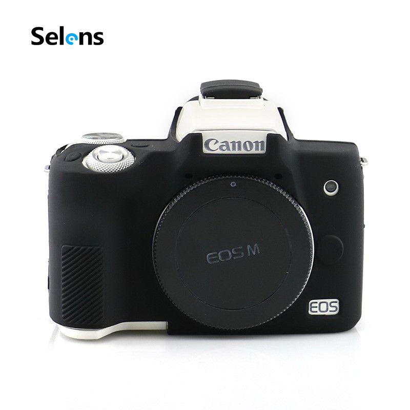 Ốp Selens bảo vệ camera bằng silicone cho Canon EOS M50