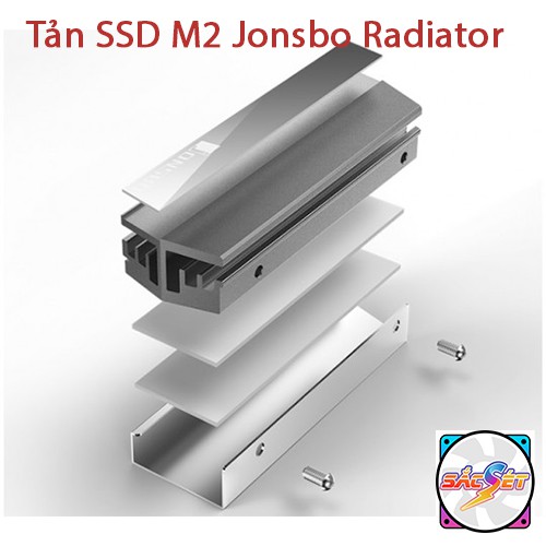 Tản nhiệt  ổ cứng SSD M2 2280 Jonsbo Radiator