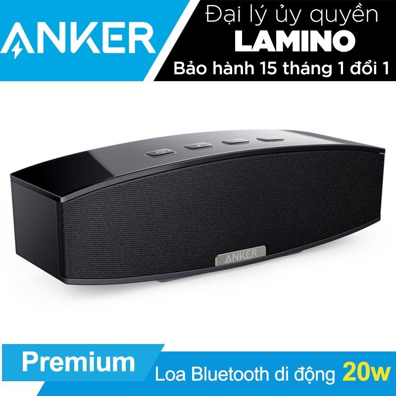 Loa bluetooth di động ANKER Premium Stereo Bluetooth Speaker 20w