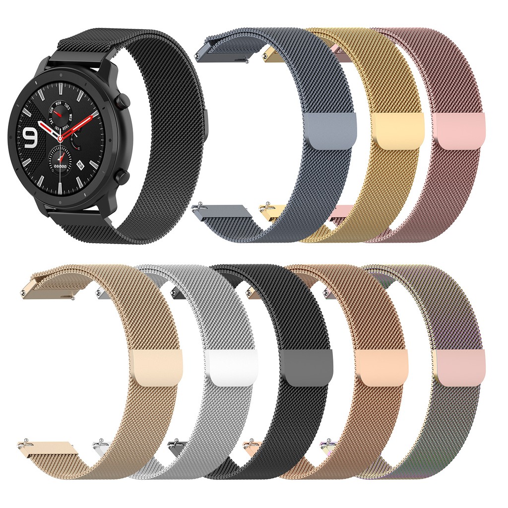 Dây Milanese thay thế cho Đồng Hồ Thông Minh Huami Amazfit 42mm/47mm/Amazfit Gts 20mm/22mm