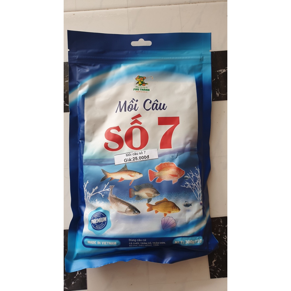 Mồi câu Phú Thành số 7 - Mồi câu cá