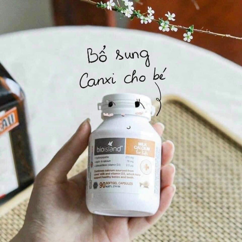 Canxi Sữa Bio Island Milk Calcium Úc cho bé