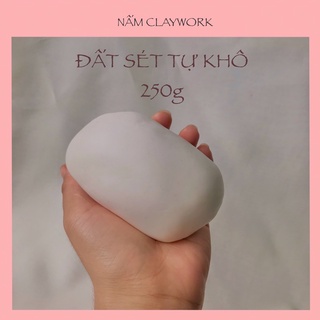 Đất nặn / Đất sét tự khô an toàn gói 250g / Đất sét nhật thái /air dry clay