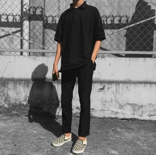 ÁO POLO UNISEX PHOM RỘNG THỜI TRANG | BigBuy360 - bigbuy360.vn