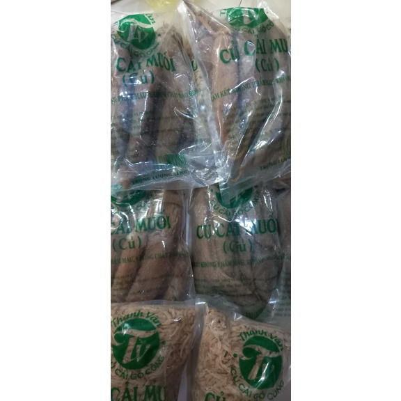 1 Kg Củ cái muối -Xá Bấu nguyên củ