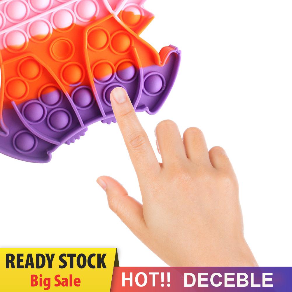 Đồ Chơi Silicone Tạo Bong Bóng Hình Hoạt Hình Giáo Dục Sớm Cho Bé