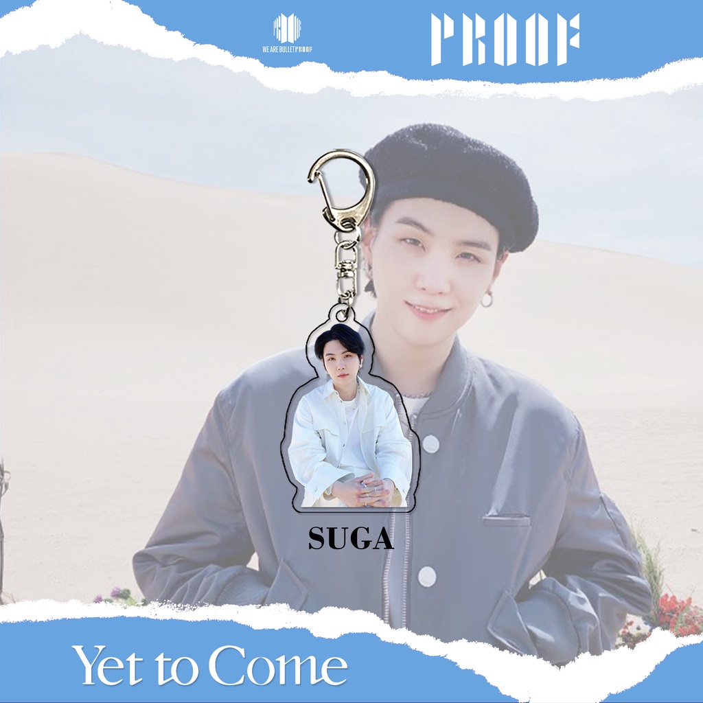 BTS Proof《Yet To Come》Acrylic Keychain Jungkook Pendant Accessories