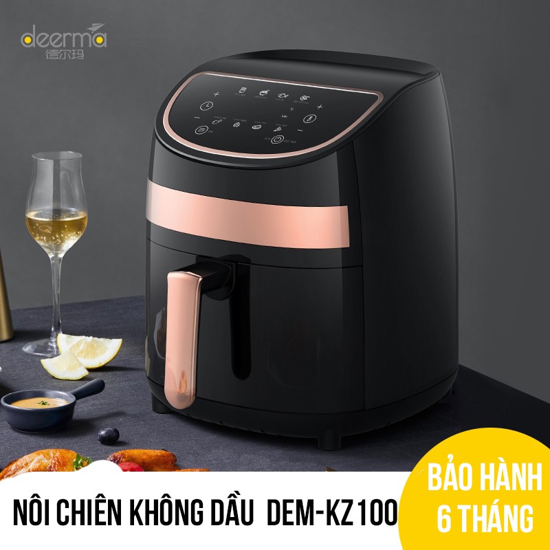 Nồi Chiên Không Dầu Xiaomi Deerma KZ100 Dung Tích 3L