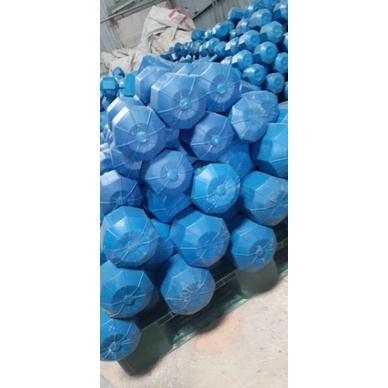 TẠ NHỰA 10KG HÌNH BÁT GIÁC NHỒI SẴN