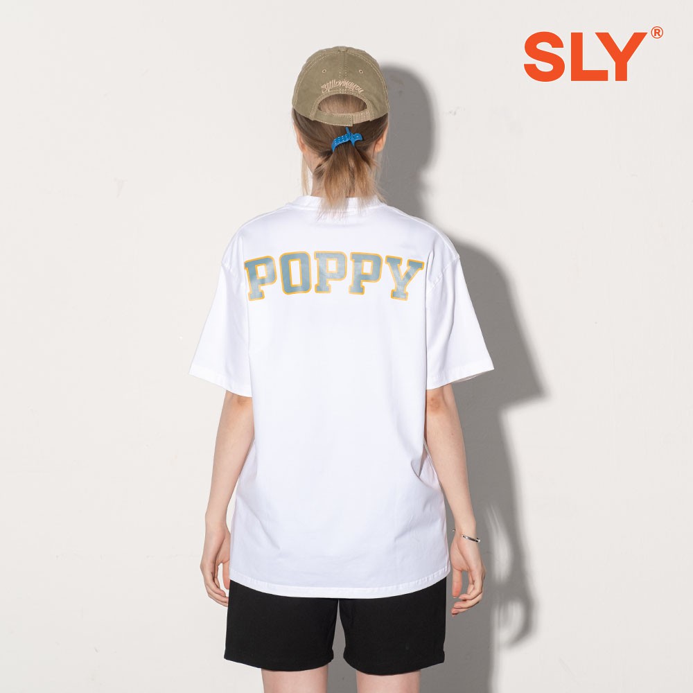 [Mã INCU50 giảm 50K đơn 250K] Áo Thun SLY Poppy màu Trắng | BigBuy360 - bigbuy360.vn