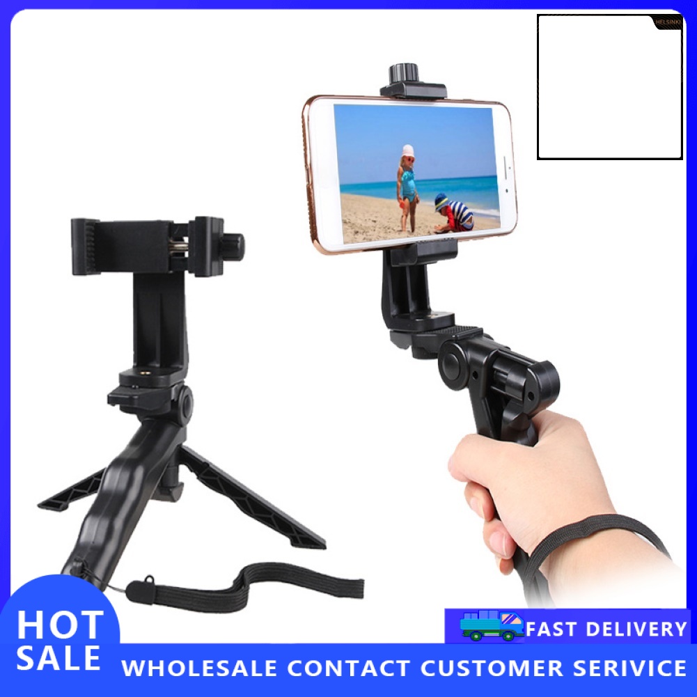 HEL ·  Portable 2 in 1 Handheld Gimbal Stabilizer Tripod Desktop Phone Camera Holder