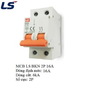 Cầu dao MCB LS BKN - 40A 6kA 2P