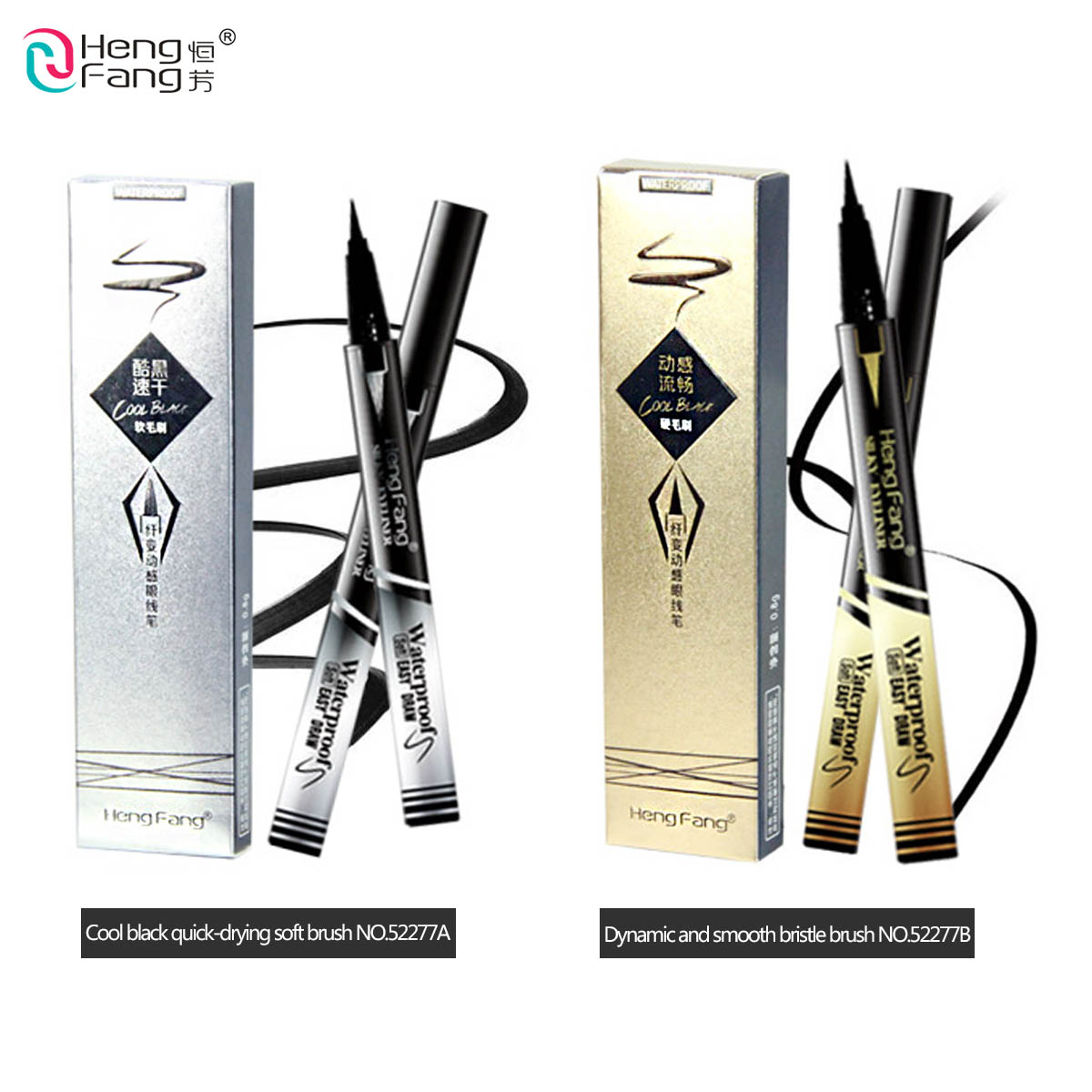 Bút kẻ mắt HengFang 52277 màu đen lâu trôi chống thấm nước 0.8g | BigBuy360 - bigbuy360.vn