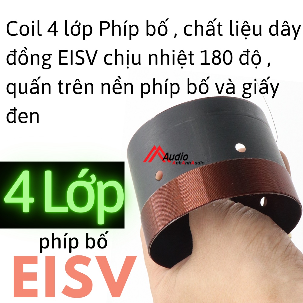 Coil loa 75.5 - 75 - 76.2 - 76.5 - 77 phíp bố