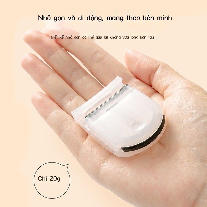 Kẹp Uốn Mi Cong MU.JI Size Mini Du Lịch, Êm Ái Không Gây Gãy Rụng Mi