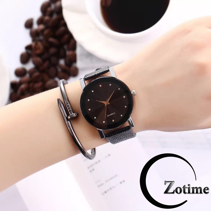 Đồng hồ nam nữ dây da thời trang cao cấp cực đẹp ZO96 | BigBuy360 - bigbuy360.vn