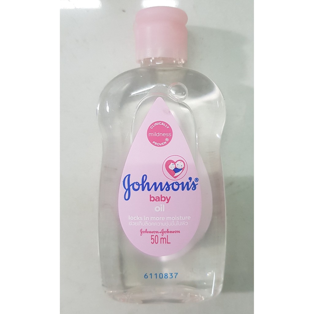 Dầu Massage dưỡng ẩm Johnsons Baby Oil 50ml