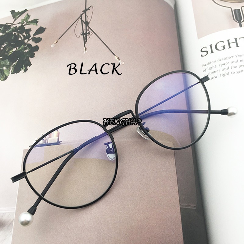 HÀNG có sẵn ! kính mát tròng tròn chống tia phóng xạ phong cách retro