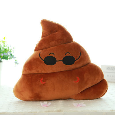Gối Nhồi Bông Mềm Hình Cục Phân Dễ Thương