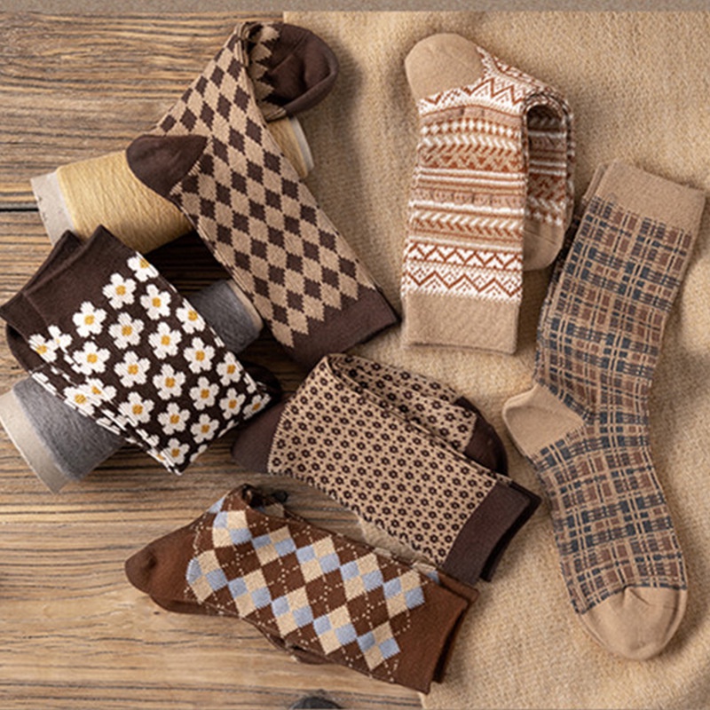 Đôi Vớ HọA TiếT HoạT HìNh Dễ Thương ThờI Trang Cho Nữ