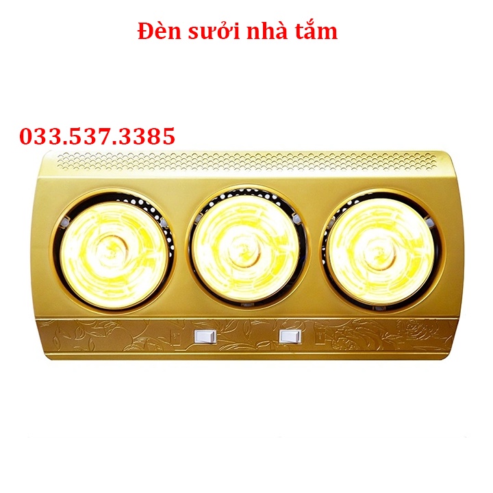 Đèn sưởi nhà tắm 3 bóng