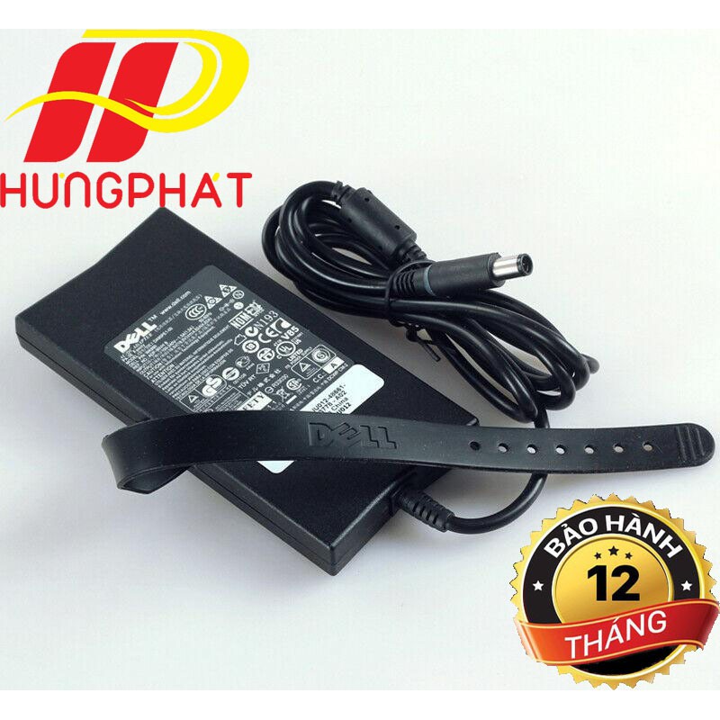 [Sạc ZIN] Sạc Laptop Dell 19.5V 4.62A (90w) Chân Kim To Chính Hãng E6320 E6420 E6430 E6520 E7440 3442 3543