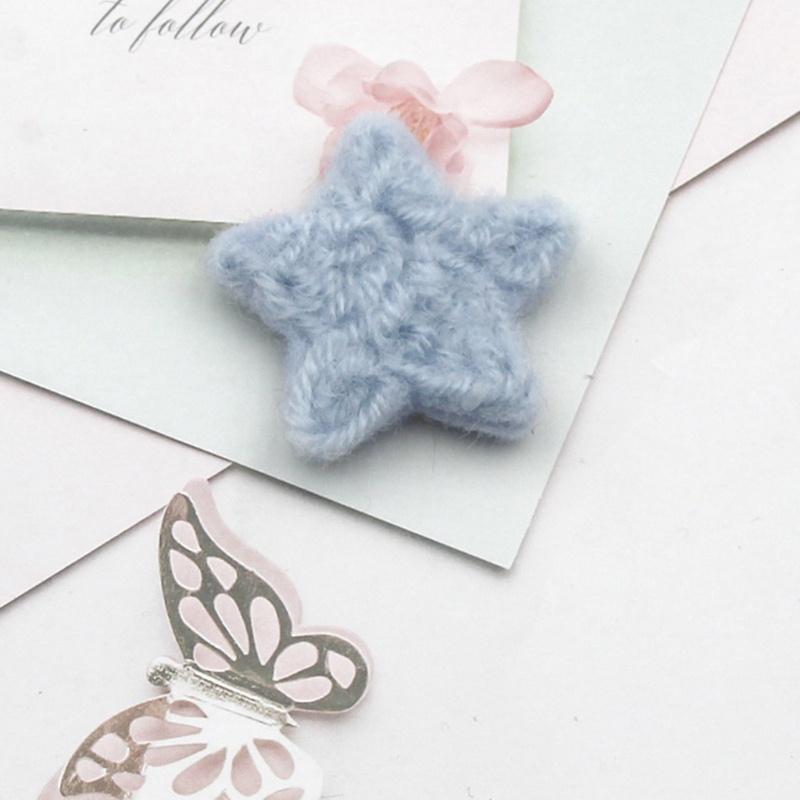 Set 5 Ngôi Sao Năm Cánh Bằng Vải Nỉ Trang Trí Phụ Kiện Chụp Ảnh Cho Bé Sơ Sinh