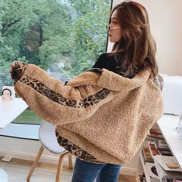 Áo khoác lông hổ báo -kèm ảnh thật ( oder 3-5h quảng châu ) | BigBuy360 - bigbuy360.vn