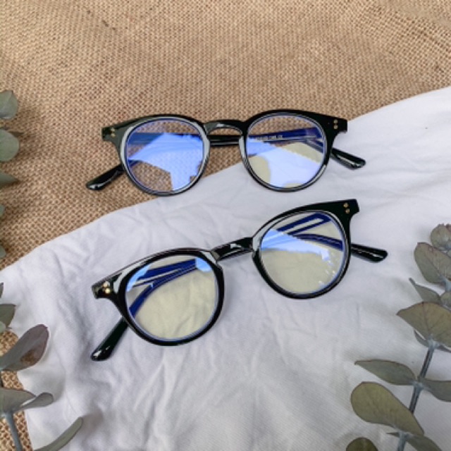 👓 Gọng Kính Milan Mắt Tròn Viền Nhựa Nhiều Màu Nams Nữ