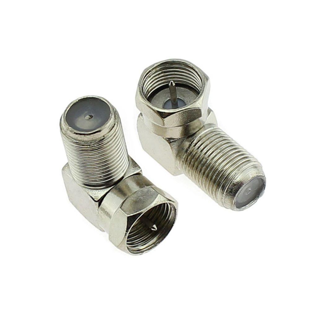 Set 3 Đầu Nối Đồng Trục TV Góc 90 Độ