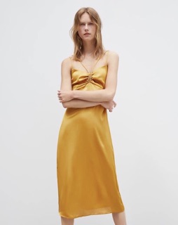 Váy lụa satin