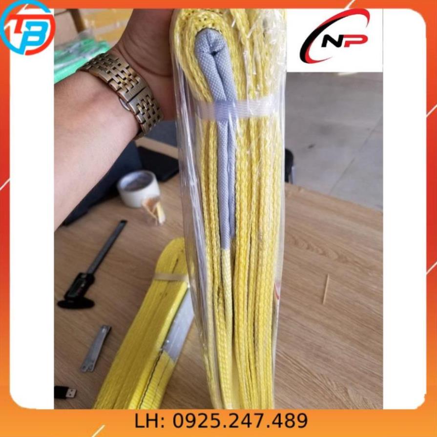 Dây bẹ cẩu hàng 3 Tấn bản rộng 75mm.kích thước dài 8 mét  10 mét.kimkhinhatphat