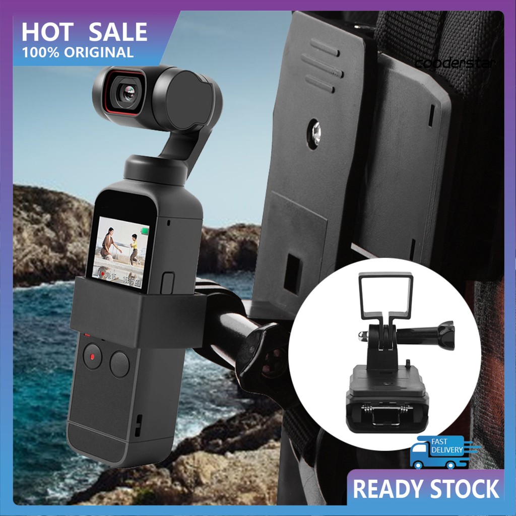 Kẹp gắn balo lắp giá đỡ chống rung cho camera DJI Pocket 2