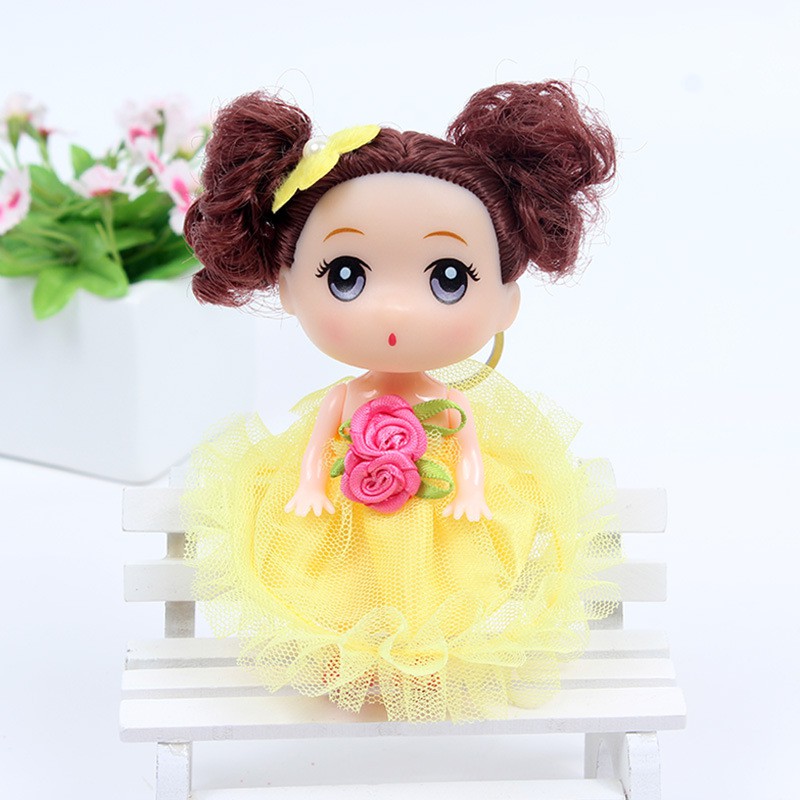 Búp Bê Barbie Mặc Váy Cưới Kiểu Hàn Quốc 12cm Dễ Thương