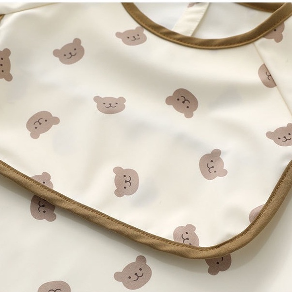 Yếm Ăn Không Tay Dễ Lau Chùi Cho Bé