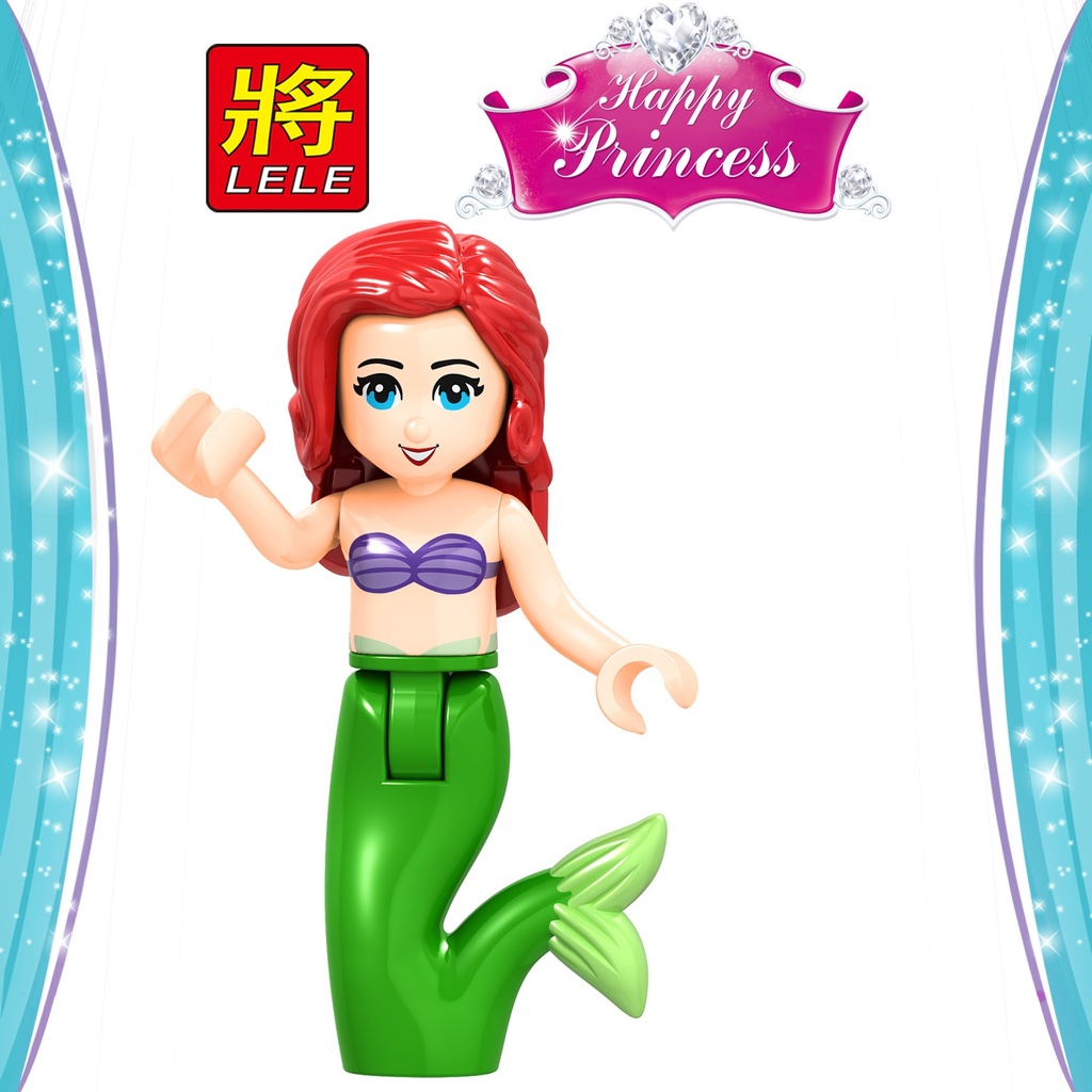 Bộ Đồ Chơi Lắp Ráp Mô Hình Công Chúa Vol2 Giáo Dục Sớm Cho Bé
