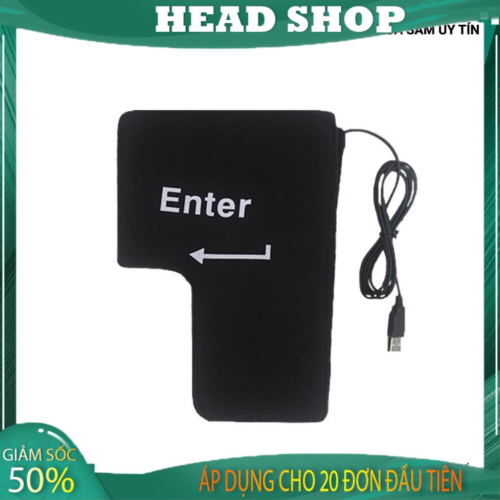 Nút Enter khổng lồ xả Stress, kiêm gối ngủ 2 in 1 HEAD SHOP