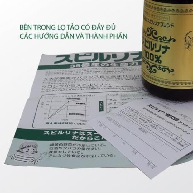 Tảo Xoắn Spiurlina 2200 viên tem đỏ