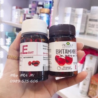 Vitamin E đỏ của Nga ( mẫu mới )