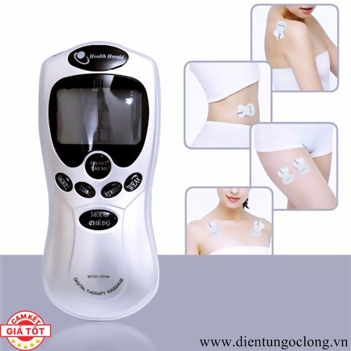 Máy Massage Trị Liệu Gồm 4 Miếng Dán Nhiều Chế Độ