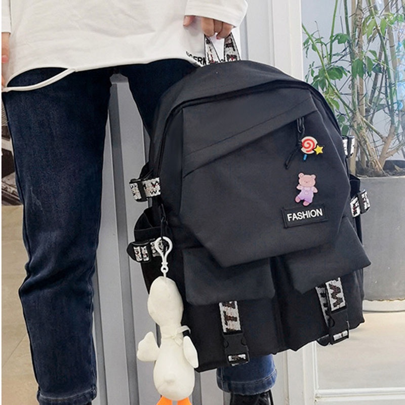 Balo Đi Học Cỡ Lớn Phong Cách harajuku Cho Nữ