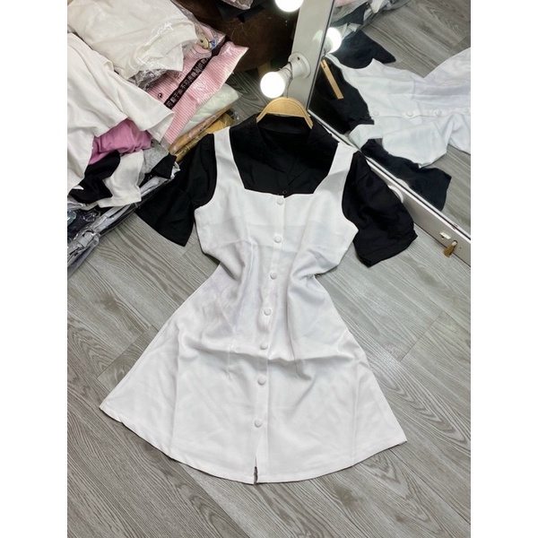 Yếm tặng kèm áo sơ mi+ Ảnh chup